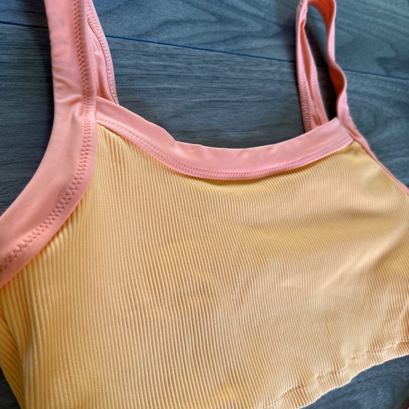 Aerie | Size S | Scoop Neck High Waisted Ribbed Bikini Set - Picture 4 of 7